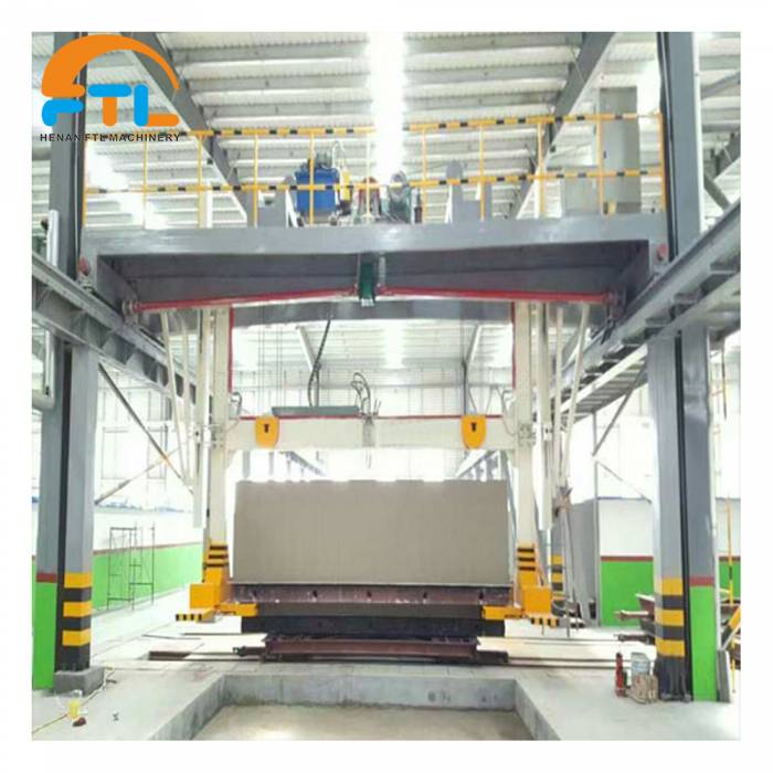 Gas Block Equipment Autoclaved Aerated Concrete Light Weight Aac Plant Gas Block Making Machine Line